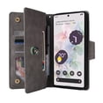 thumbnail image 2 of Case for Google Pixel 7 Pro 5G Magnetic Leather Zipper Wallet Cover Card Holder, 2 of 5