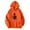 Orange, variant on Aihuaihua Women Halloween Skeleton Hoodie Pullover Cozy Oversized Sweatshirt Casual Loose Fit Hooded Top Black