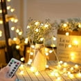 thumbnail image 1 of 33 ft 100 Led Christmas Lights Globe String Lights Plug in for Bedroom Decor Indoor Outdoor Fairy Light for Home Wall Garden Decorations, 1 of 8