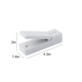 thumbnail image 5 of Sellador de Vacío Mini Sellador de Bolsa Usb Portátil de Carga Máquina de Sellado de Bolsa de Plástico con Imán para Almacenamiento de Alimentos Bolsas de Aperitivos de Cocina de Viajes Blanco Gris, 5 of 5