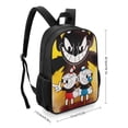thumbnail image 2 of The Cuphead Show Backpacks Bookbag Casual Daypack Backpacks for Travel Work Camping Office, 2 of 6
