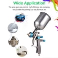 thumbnail image 4 of LVLP Feed Air Spray Gun Mini Paint Spraying Gun Kit 1.4mm Nozzle 600ml Fluid Cup Air Paint Sprayer for Painting Car Furniture Wall, 4 of 5