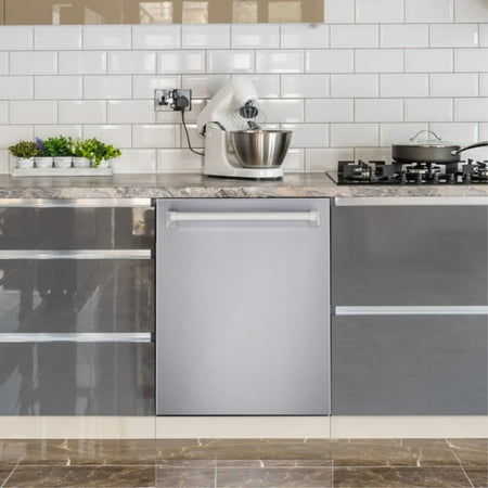 Cosmo Built-In Dishwasher Easy Clean Stainless Steel Touch Controls