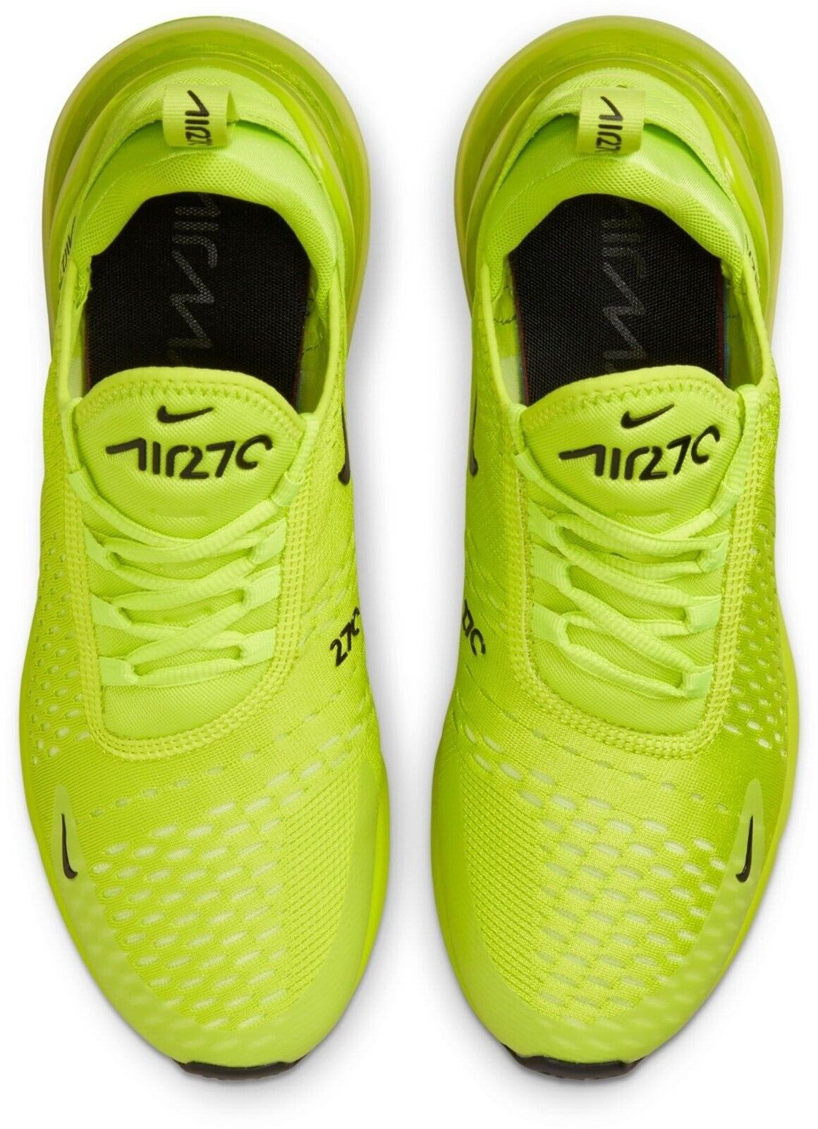 Nike Air Max 270 DV2226-300 Women's Atomic Green & Black Tennis Ball Shoes DDJJ9 (6) - image 3 of 5
