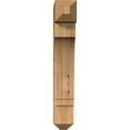 thumbnail image 2 of Ekena Millwork 3 1/2"W x 14"D x 22"H Imperial Craftsman Smooth Bracket, Western Red Cedar, 2 of 4