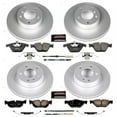 thumbnail image 2 of PowerStop Front and Rear Geomet Coated Brake Rotor and Pad Kit Fits: BMW Select Models CRK6072, 2 of 5