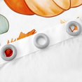 thumbnail image 4 of YST Rideaux et Draperies Citrouille Aquarelle Automne Rideaux Occultants Feuilles d'Eucalyptus Vertes Rideaux de Fenêtre pour Enfants Adultes Rideaux de l'Action de Grâce Récolte 2 Panneaux 38"Lx45"H, 4 of 5