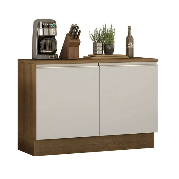 Gabinete Bajo Bufetera Madesa Glamy 120cm Con Encimera MB