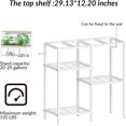thumbnail image 2 of Fish Tank Stand 20 Gallon Aquarium Stand Aquarium Turtle Tank Reptile Tank Stand with 3-Tier Small Metal Shelf (White), 2 of 12