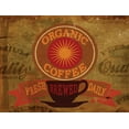 thumbnail image 2 of Giacopelli, Jason 24x19 Gold Ornate Wood Framed with Double Matting Museum Art Print Titled - Organic Coffee, 2 of 4