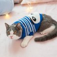 thumbnail image 2 of Chandail pour Chat Mode Vêtement Chaud pour Animaux Vêtements pour Chat Costume pour Chatons, 2 of 10