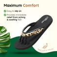 thumbnail image 2 of Pedi Couture Pedicure Sandals for Women - Toe Separator Slippers - Leopard - Small 5-6, 2 of 8