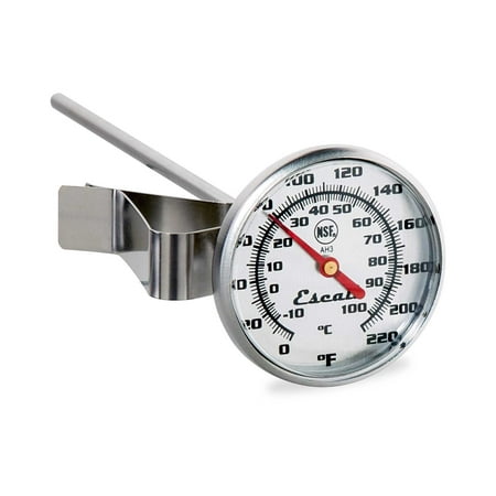 Read Dial Thermometer - Escali AH3, Instant Read Large Dial Thermometer, 0°F to 220°F, NSF Certified