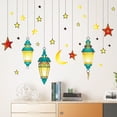 thumbnail image 6 of Party Supplies Home Decoration Window Decals Muslim Ramadan Moon Star Lantern Eid Mubarak Wall Sticker 6, 6 of 8