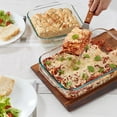 thumbnail image 4 of Pyrex Deep Glass Baking Dish with Plastic Lids Set, 4-pieces, 4 of 6