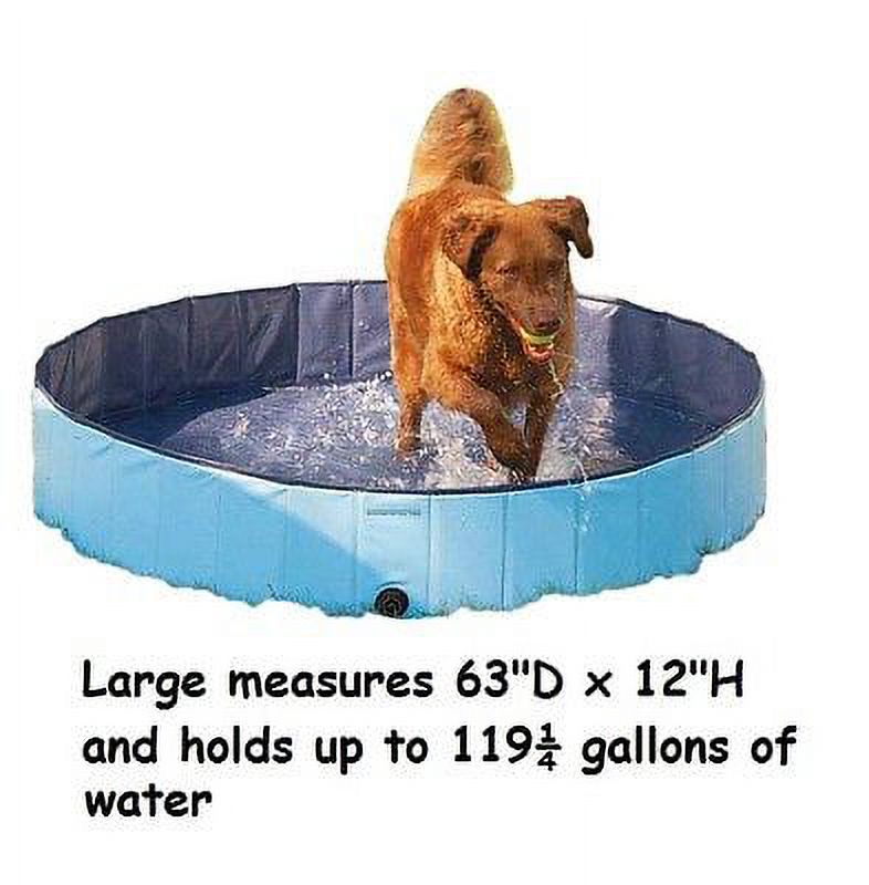 EXTRA　Splash　TOUGH　Dog　Canine　DOGS　Pool　LARGE　BLUE　for　POOLS　SWIMMING　Relief