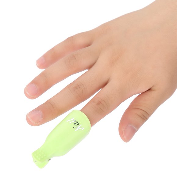 10pcs Nail Gel Polish Remover Clip, Durable and Reusable, Suitable for Nails Art, Removes Gel Polish, No Need for Foils or Wrappers, Simply Insert Cotton Soaked in Acetone