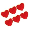 thumbnail image 4 of Juego de 6 servilleteros con forma de corazón, servilleteros de amor para fiestas de mesa, fiestas de cumpleaños, bodas, Año Nuevo, adornos de servilleta de Acción de Gracias, 4 of 5