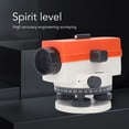 thumbnail image 3 of Optical Transit Survey Auto Level, Clear Viewing Automatic Level Tool 32X  for Industrial Use, 3 of 7