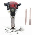 thumbnail image 2 of Dwellnix USA 37 7cc Demolition Jack Hammer Gas Concrete Breaker Drill w 2 Chisel Bit NEW, 2 of 7
