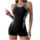 thumbnail image 2 of Traje de baño de una pieza para mujer, moda para mujer, sin mangas, estampado, cuello redondo, bikini, traje de baño push-up, acolchado, traje de baño, mono de baño para mujer, traje de baño de moda p, 2 of 8