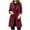 Women Wine Jacket, variant on Tuphregyow Women's Double Breasted Trench Coat Classic Winter Notched Lapel Outwear Lightweight Long Fitted Trenchcoat Wool Pea Jacket Long Sleeve Solid Wine M