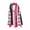 Hot Pink, variant on 1Pc Hot Pink Soccer Cheer Ribbon Hair Scrunchie, 7.9" Glitter Ribbon Ponytail Holder, Eye-Catching Dance & Gymnastics Hair Accessories