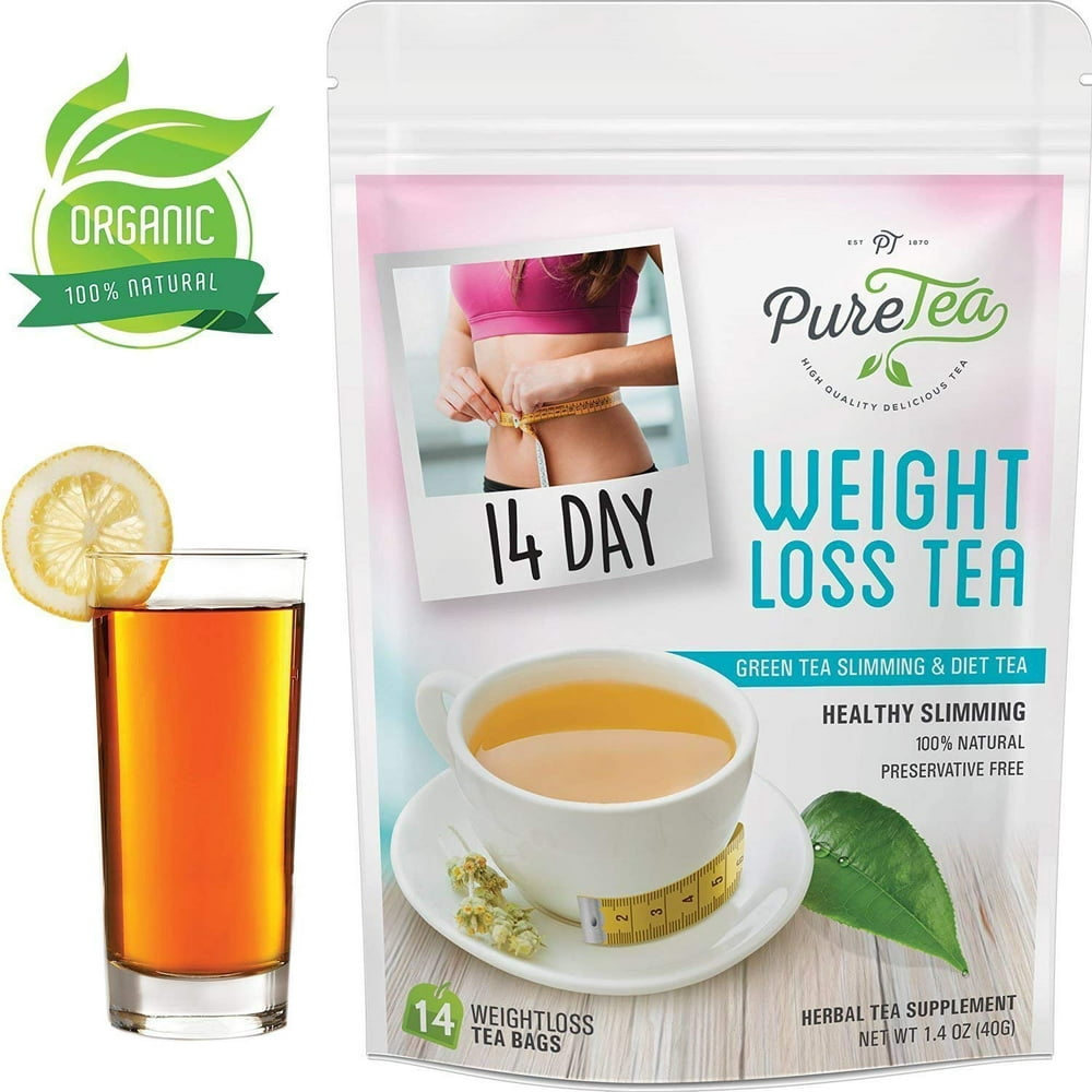 PureTea Detox Tea for Weight Loss, Best Slimming Tea and Appetite