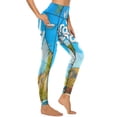 Coral Island Women's Yoga Pants with Double Pockets High Waisted Yoga