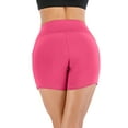 thumbnail image 4 of KingShop Womens Short Yoga Side Pockets High Waist Workout Running Sports Shorts, 4 of 5