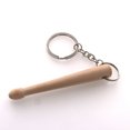 thumbnail image 5 of Mini Drumstick Keychain Wooden Drum Stick Buckle Ring Key Chain Gadget Jewelry Gifts for Birthday Holiday, 5 of 8