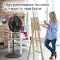thumbnail image 3 of Lasko Elegance & Performance Pedestal Fan, 18 Inch, Black 1827, 3 of 6