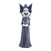 TISHITA Witch Statue Ornament Halloween Figurine Collection Crafts Sculpture Decorative for Fireplace Office Living Room Outdoor Yard