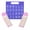 Purple, variant on KYJiuLiu Solo Mahjong Practice Board Kit with 320 Line Finder Strips, 24-Slot 3D Printed Tile Trainer, Pink