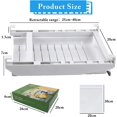 thumbnail image 3 of Estante de almacenamiento retráctil para refrigerador, organizador colgante de cajón deslizante para refrigerador con 10 bolsas con cremallera para verduras, frutas y alimentos frescos, 3 of 5