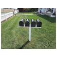 thumbnail image 4 of 4L 42-in x 45-in White Vinyl Mailbox Post Sleeve (mailboxes not Included), 4 of 5