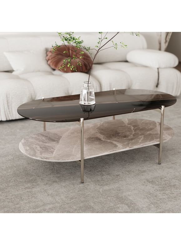 Oval Coffee Table in Coffee Tables - Walmart.com