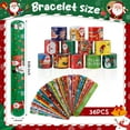 thumbnail image 7 of Ayieyill 36PCS Christmas Slap Bracelets for Kids, Christmas Party Favors Toys for Girls Boys, Christmas Theme Slap Bracelets for Party Gifts, 7 of 7