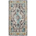 thumbnail image 3 of SAFAVIEH Accent Rug 2'2"x4' - Monaco Collection - Traditional Design, Grey & Light Blue, Ideal for Living Room, Bedroom, Dining Space, Entryway, Bathroom, Bedside, 3 of 11