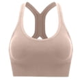 thumbnail image 3 of Women Sports Bra 2024 Workout Tank Padded With Built In Shelf Yoga Bra Strappy Sports Bra Strapless Bra for plus Size Women Sports Brawls for Women Womens plus Size Bras Seamless Sports Bra Back Bra, 3 of 3