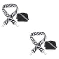 thumbnail image 2 of kurtrusly Replacement Purse Strap Durable And Exquisite Craft Direct Replacement Strap Replacement Adjustable Black and White 2Set, 2 of 6