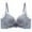 Grey, variant on DuoJiaJ Lifting And Lifting Sweetheart Milk Pure Desire Lace Underwear For Women With Small Chest Gathered To Show Big Thickened No Steel Ring Bra Push Up Bras Black
