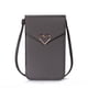 thumbnail image 1 of onlyliua para Interior/Exterior Bolsos En La Pantalla Táctil En Mujer, Mini Bolsos Cruzados En Cuero para Teléfono Móvil, Bolso de Hombro, Billetera En Ranaras Tarjetas de Crédito, 1 of 1