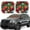 Strawberry2, variant on Naloa Sweet Red Cherry 2 Piece Foldable Car Sun Shades, Car Windshield Sunshade, Front Window Sunshade for Car, Truck, SUV - Small