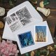 thumbnail image 3 of Sellos de silicona transparentes de gran tamaño con forma de pájaros para manualidades, álbumes de recortes, tarjetas y decoración en papel (6,3 × 4,3 pulgadas)., 3 of 9