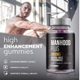 thumbnail image 2 of Manhood Plus Gummies, T-Booster Gummy for Support, All Natural Supplement, Maximum Strength Formula Vitamin Pills for Power And Energy, Manhood Plus Reviews (60 Gummies), 2 of 6