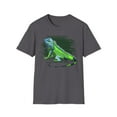 thumbnail image 2 of Tropic Reptile Zoo Keeper Gift Idea Iguana Unisex Softstyle T-Shirt, 2 of 4