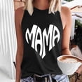 thumbnail image 1 of Boovnll Débardeurs pour Femmes, T-Shirt Sans Manches à Col Rond Imprimé Mode pour Femmes, Débardeur pour Femmes, 1 of 4