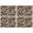 Pioneer Flower Floral-3, variant on Pioneer Flower Floral Print Pattern Summer Placemats Table Placemats Set Of 4-Linen Kitchen Washable Placemats Table Mats 12x18 Inch Non-Slip Heat Resistant