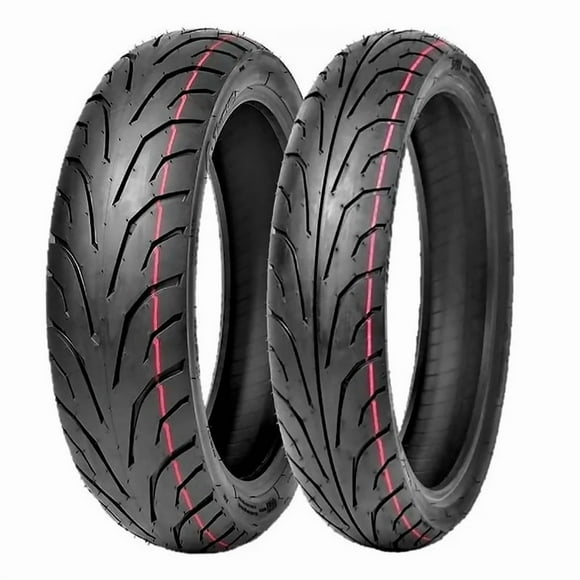 Llantas De Moto Timsun 140/70-17 66h + 110/70-17 54h Ts-613 Uso Sin Camara